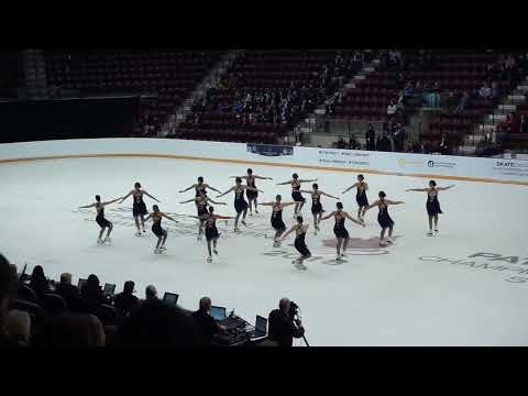 NEXXICE Skate 2 - Open - 2018 Canadian National Synchronized Skating Championships