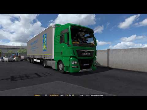 ETS2 MAN TGX 18.440 Galați - București