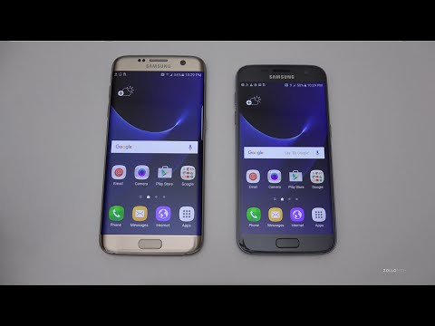 Samsung Galaxy S7 & S7 Edge  - Unboxing, Setup & First Look Video