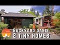 Friends Garage Conversion ADU Tiny House Communal Backyard Oasis