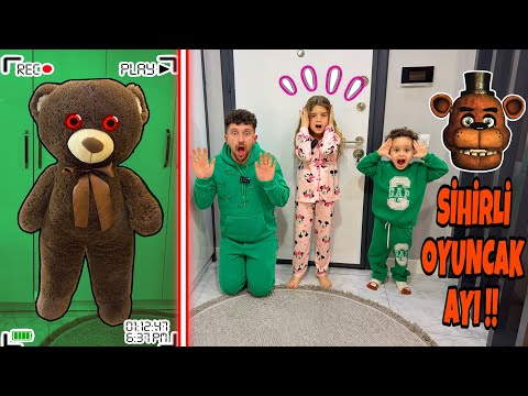 SİHİRLİ AYICIK GELDİ ‼️ KUZEY ELİF GECE GİZLİCE GELDİ KORKUTTU ??!!