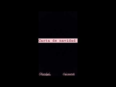 KANDYEL - Carta De Navidad