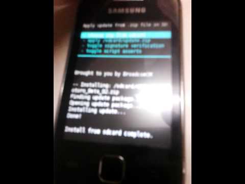 comment installer application samsung galaxy y