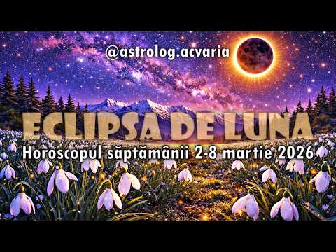 Cu ”trenul” dupa ghiocei🌷 HOROSCOPUL SAPTAMANII 2-8 MARTIE 2026 cu @astrolog.ACVARIA