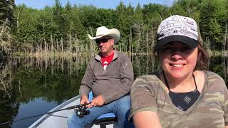 preview picture of video 'Fishing Trip 2019 Lac Blanc Outfitter'
