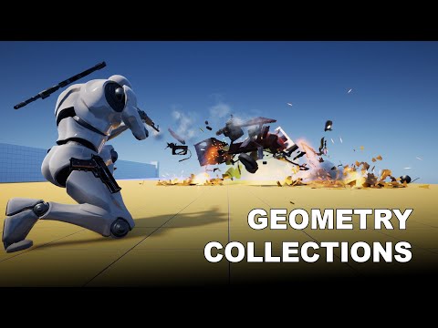 Unreal Engine 5 - Chaos Geometry Collections With Blueprints (ALS #125)