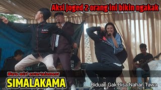Download lagu NGAKAK PARAH ‼️ JURUS JOGED NYA KLUAR SEMUA - AUTO BIKIN NGAKAK  PENONTON #warawirientertainment mp3