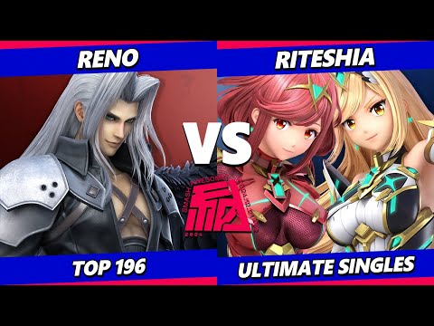 Smash Awesome - Reno (Byleth, Sephiroth) Vs. Riteshia (Pyra Mythra) Smash Ultimate - SSBU