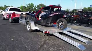 New 2026 Aluma 8214H-ESA-S-TG Tilt Trailer / ALL ALUMINUM / 80" WIDE X 14'6" LONG