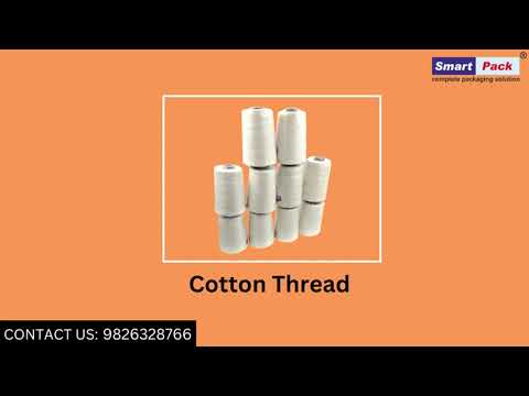 20 meter white thread for bag closer machine, packaging type...