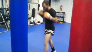 preview picture of video 'Double Dose Muay Thai's Jessie Magusen Training'