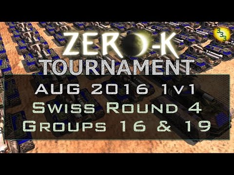 2016/08/06 1v1 Tournament - Swiss Round 4: sprang vs Klon & Kshatriya vs Capricis - Zero-K