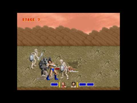 Golden Axe  - Original 1989 Arcade Version - Full Gameplay