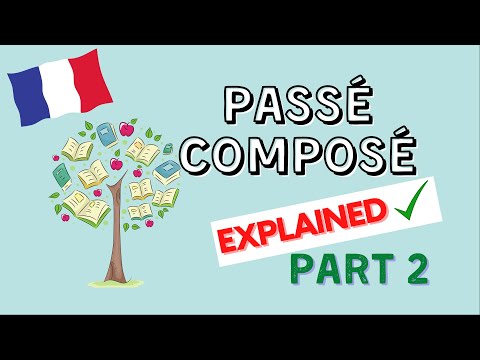 Passé composé explained to beginners PT.2 | French Conjugation Explained