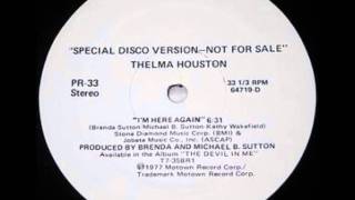 Thelma Houston - I&#39;m Here Again