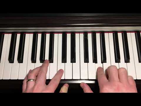 HOW TO PLAY BLUES BOOGIE WOOGIE PIANO RIGHT HAND FOR BEGINNERS EASY BLUES PIECE #5 (LESSON 5) FREE