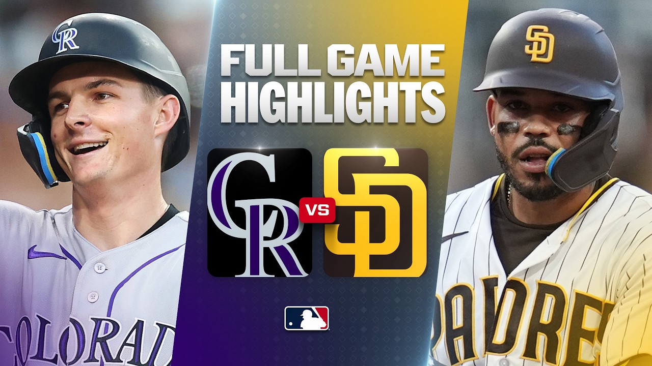 ROCKIES vs. PADRES: Official Full Game Highlights (July 28) | 2026 MLB Season