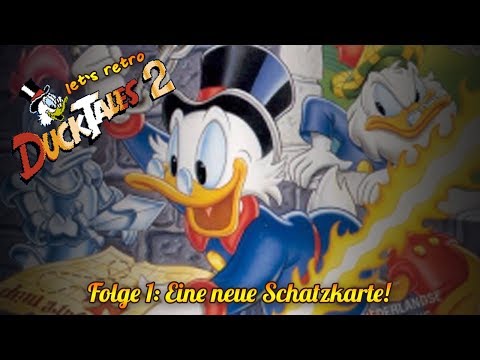 Let's Play Duck Tales 2 [NES] [Retro] [German] EP1: Eine neue Schatzkarte!