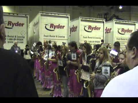 2012 Show of Shows - Hegeman String Band Warming Up