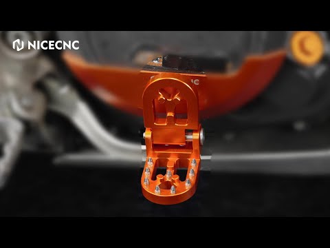 How to Install Dual Rear Brake Lever Step Plate Tip Pad For KTM 250 390 790 890 ADVENTURE R 890 SMT