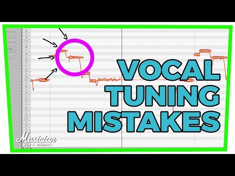 5 VOCAL TUNING MISTAKES (How to Use Melodyne)