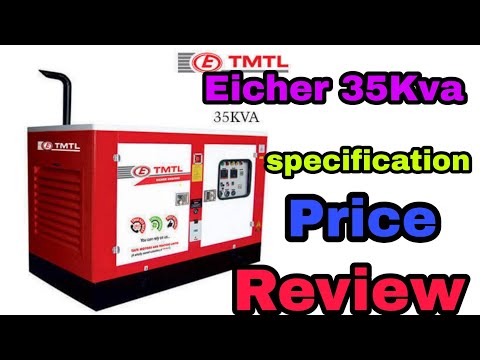 Eicher Diesel Generator 35 Kva 3P