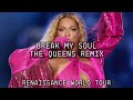 Beyoncé - BREAK MY SOUL / THE QUEENS REMIX (Renaissance Tour Studio Version)