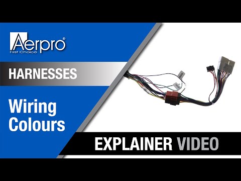 Aerpro Harnesses – Wiring Colours