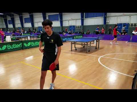 Yichi  Zhang (2602) vs Massao Kohatsu (2535) - Open Singles Semifinal