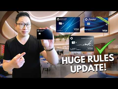 HUGE Updates to Chase Sapphire & Ink Rules | MUST Watch Before Applying! 2026