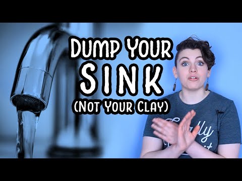 Making Pottery WITHOUT a Sink