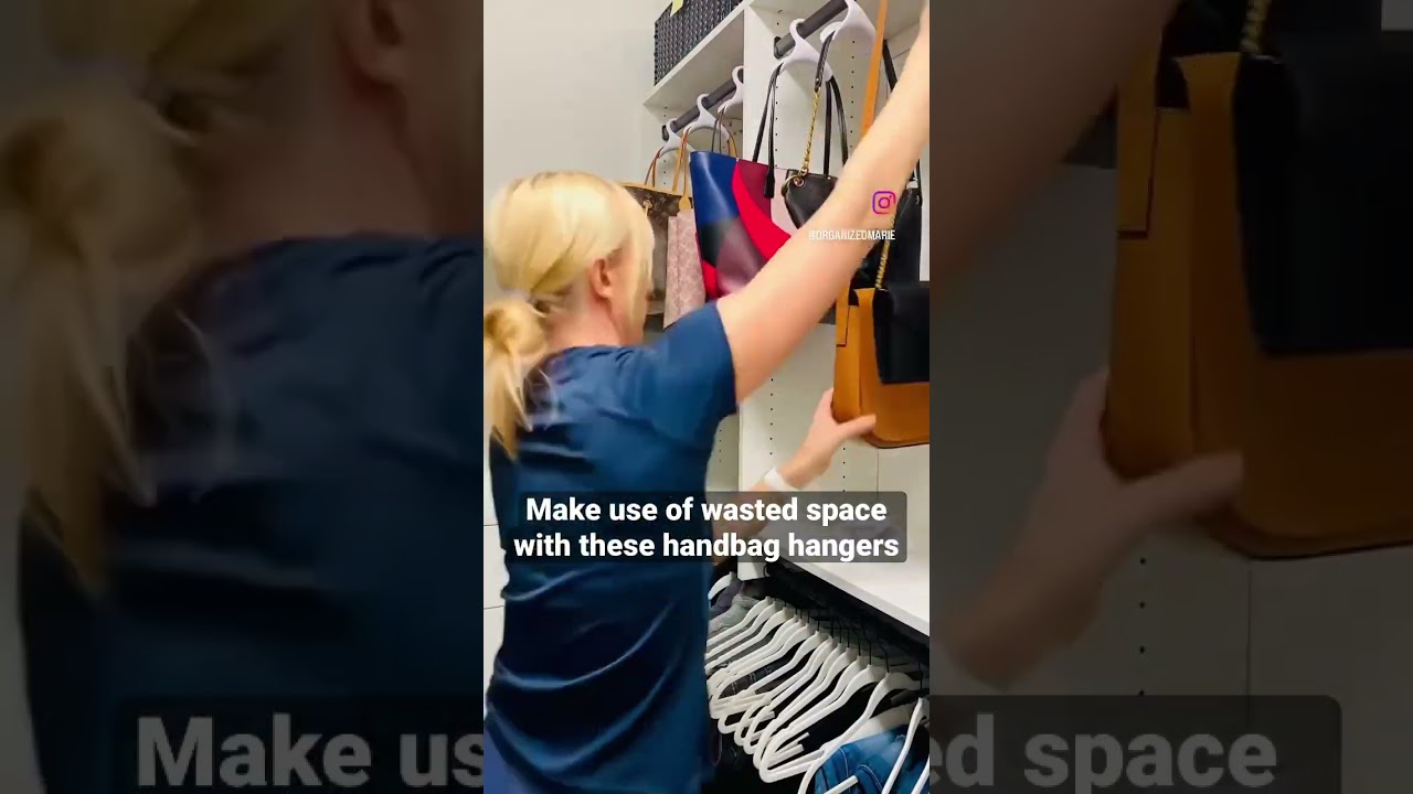 Handbag Organization: Smart Ways to Store & Save Space! #handbags #handbag