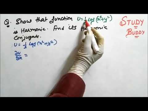 Harmonic Function Satisfying Laplace Equation - Numericals [Part 2] II Complex Analysis Video