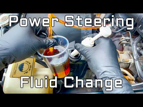 The EASIEST Way To Change Power Steering Fluid