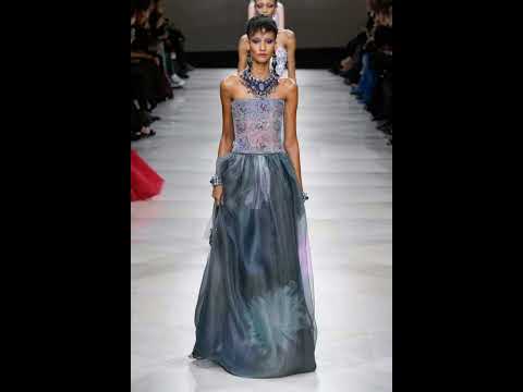 Armani Privé | Haute Couture Spring-Summer 2024 ❤️ #parisfashionweek @FashionasaLifestyle