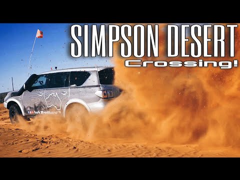 The Simpson Desert! What a sight to Experience! A river crossing in the middle of the desert!