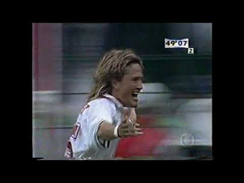 GOLS HOLANDA 2X2 MÉXICO COPA 98 GLOBO