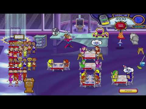 Diner Dash 3: Flo on the Go Walkthrough - Level #45 - Rocket - Extra Careful