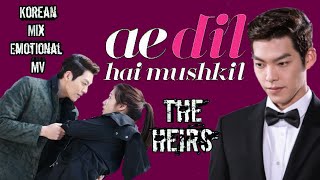 Download lagu Ae Dil Hai Mushkil|ADHM Title track|Kim Woo-bin|High School Love MV|Korean Mix|Mix Bemisal mp3