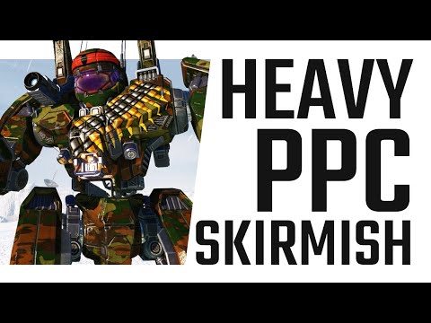 Sneaky Heavy PPC Skirmish - Phoenix Hawk Build - Mechwarrior Online The Daily Dose #1205
