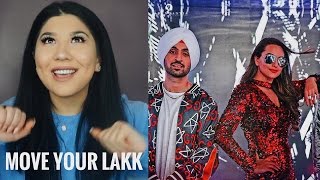 Move Your Lakk  REACTION | Sonakshi Sinha & Diljit Dosanjh, Badshah | T-Series | DANISH NAZARI