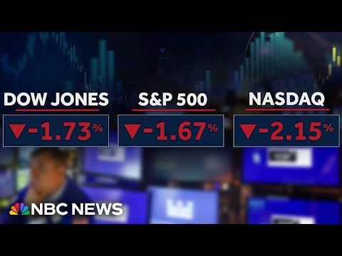 Major economic warning signs as markets plummet