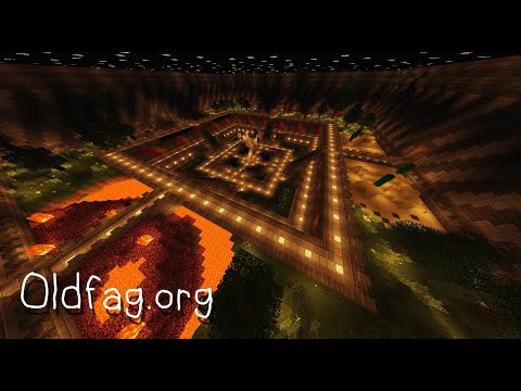 Oldfag.org Minecraft Anarchy| A Look at the Samarian Base
