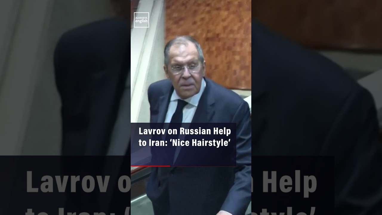 Video | Lavrov on Russian Help to Iran: ‘Nice Hairstyle’