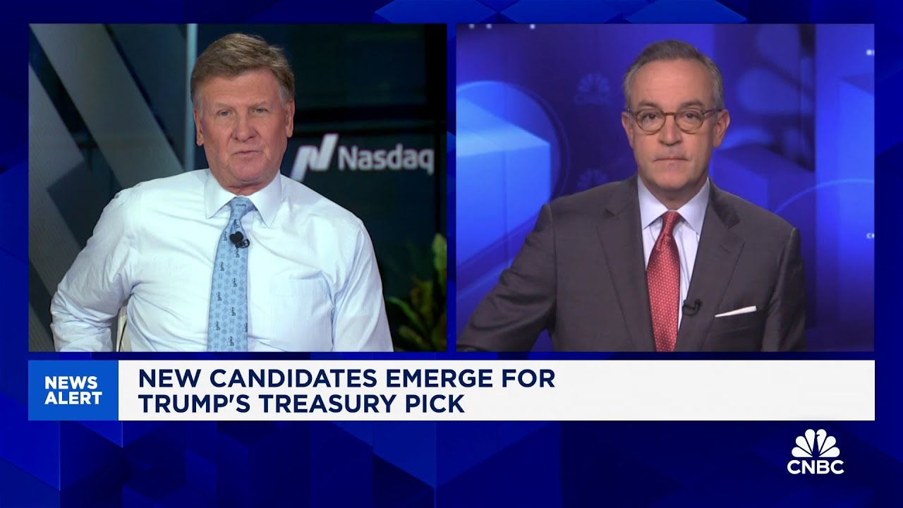 New candidates emerge for Trump's Treasury pick