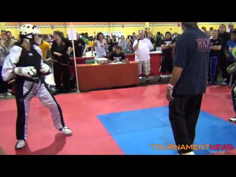 Unknown vs Regina Thompson Women's Fighting at US Open 2012