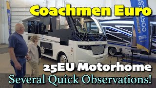 2025 Coachmen Euro 25EU Motorhome FIXER?
