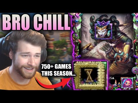 TOP TIER HE BO STRAT AGAINST 50K+ WORSHIPPER MEDUSA?! - Masters Ranked Duel - SMITE