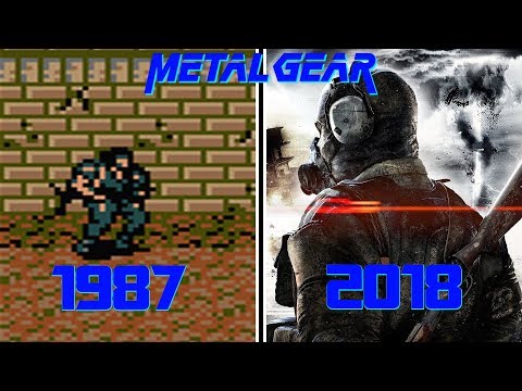 Metal Gear Games Evolution (1987 - 2018)