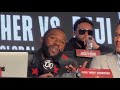 FLOYD MAYWEATHER SHOWS RESPECT TO FORMER FOE RICKY HATTON GREAT FIGHTER A WARRIOR